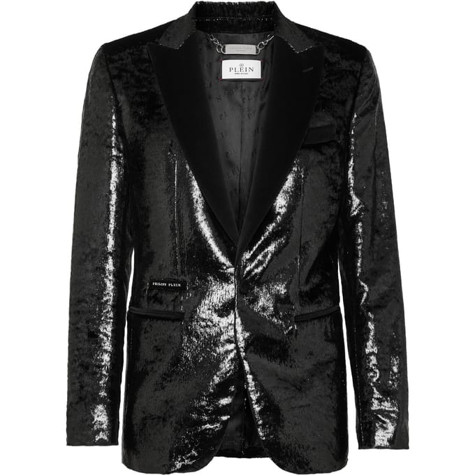 Blazer Met Één Knoop Slim Fit