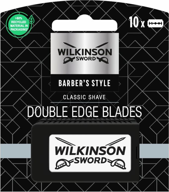 Wilkinson Barber's Style Navulmesjes Double Edge Blades 10 stuks