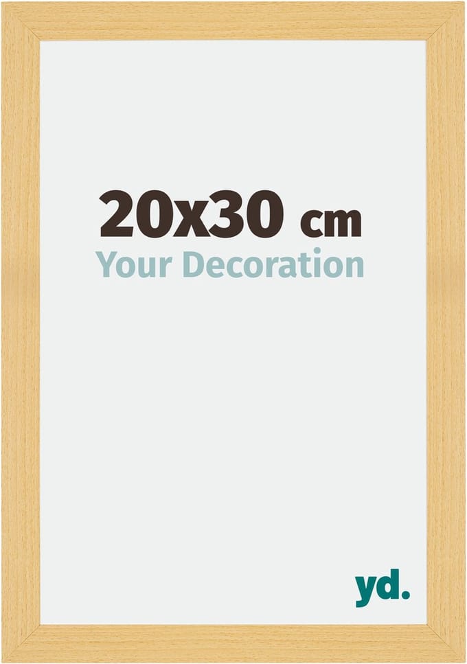 Your Decoration - Fotolijst 20x30 cm - MDF - Beuken Decor - Mura