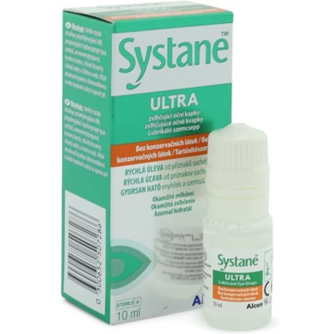 Systane Ultra Zonder conserveringsmiddelen 10 ml