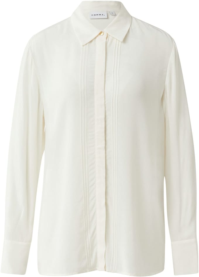 Comma  Blouses White Größe: 36 | Longsleeves Outlet | Damen | Weiß