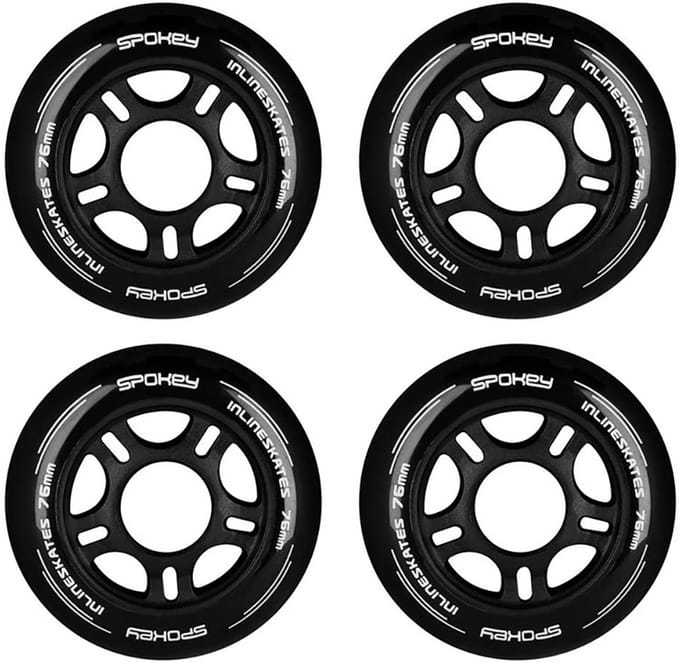 Spokey Pu 76 Mm Skateboardwielen Zwart 76 x 24 mm