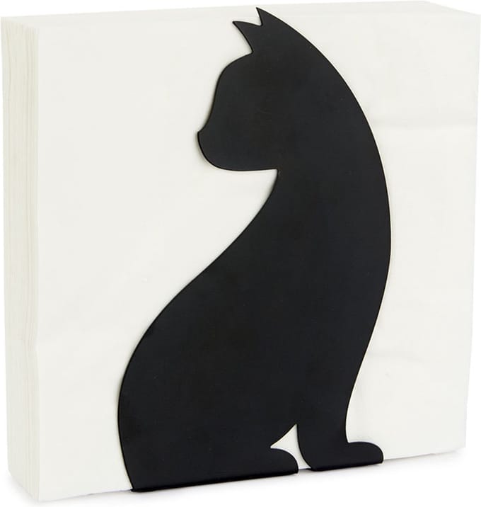Balvi Servethouder Feline zwart