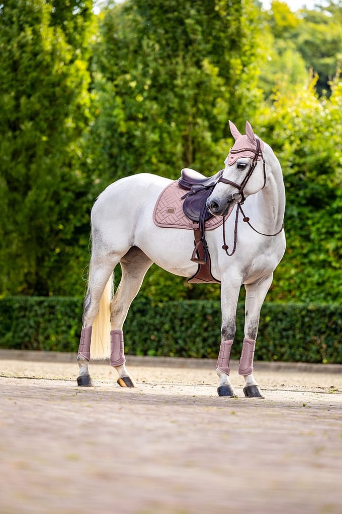 Equestrian Stockholm Zadeldek Equestrian Stockholm Modern Midsummer Blush Springen Lichtroze