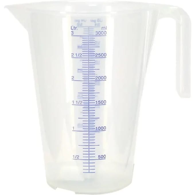 Gegradueerde dispenser van polypropyleen Pressol Broc