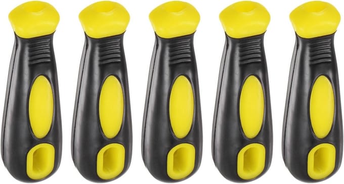 Vijlgrepen Set - Ergonomische Handvatten - Metaal Bewerken - Antislip Rubber - 116 cm Gat
