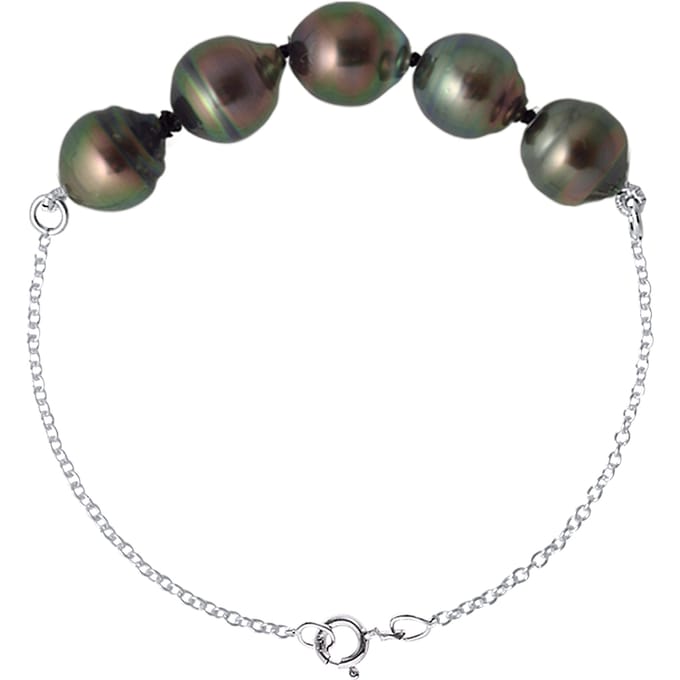 Armband met Echte Cultivate Tahiti Parelletjes van 8-9 mm