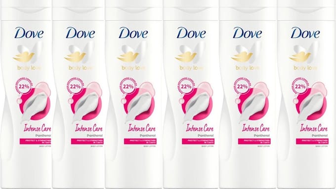 Dove Body Lotion Intensive - Voordeelverpakking 6 x 400 ml