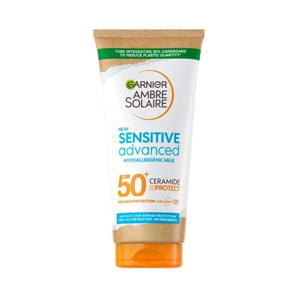 Garnier Sensitive Advanced Hypoallergenic Face &amp; Body Sun Protection Lotion SPF50+ 175 ml