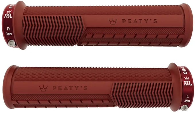 Poignées fin Peaty's Monarch Pro Knurl