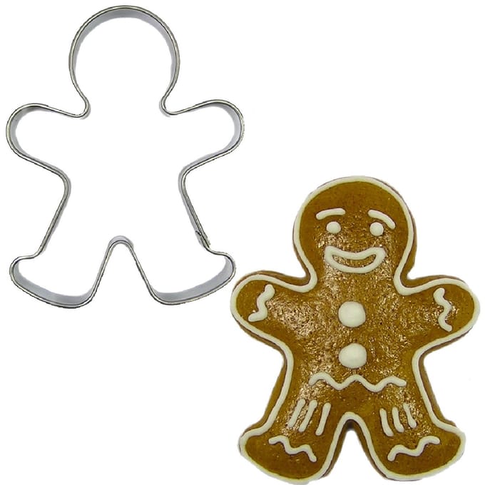 BrandNewCake Uitsteekvorm Peperkoekmannetje RVS 6cm