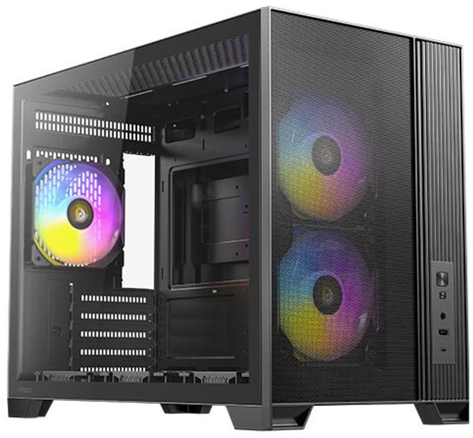 Antec FLUX M - Case - Minitower - Zwart