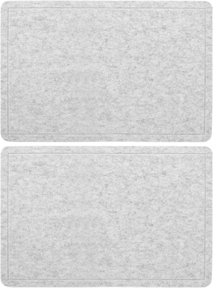Puzzelbord Set - Opbergmat Puzzel - Reizen en Thuis - Antislip Oppervlak - 60x40cm - Lichtgrijs