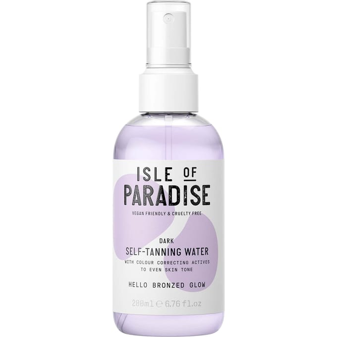 Isle of Paradise Self Tanning Water Voilet - Dark 200Ml