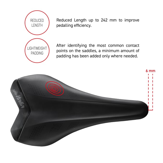 Selle Italia Slr Advan L1 Zadel Zilver