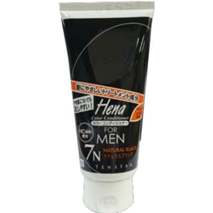 TENSTAR - Hena Color Conditioner for Men Natural Black 178g