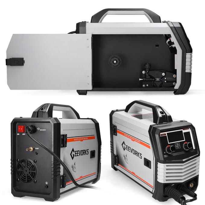 Soudeurs multifonctions 4 en 1 MIG MMA MAG TIG160C Machine de soudage électrique portable polyvalente multicolore