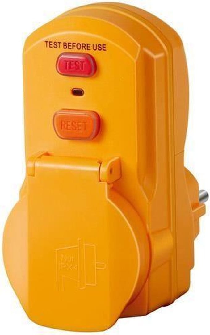 Brennenstuhl Veiligheidsadapter BDI-A 30 IP54 penaarde