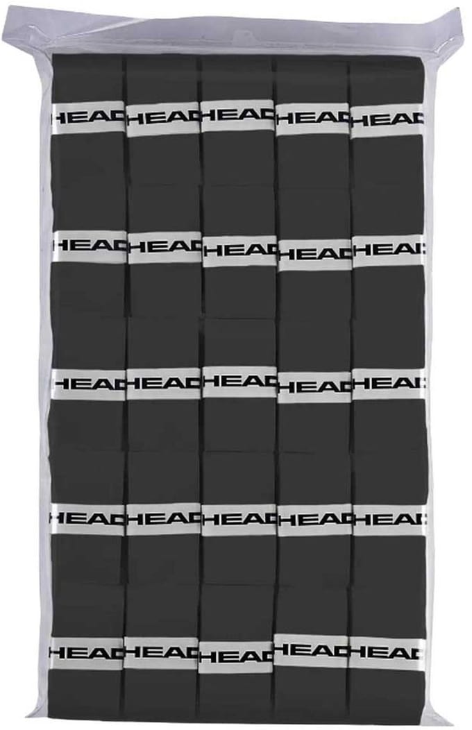 Head Prime Tour - Overgrip - Tackiness - Comfort - Zwart - 50 stuks