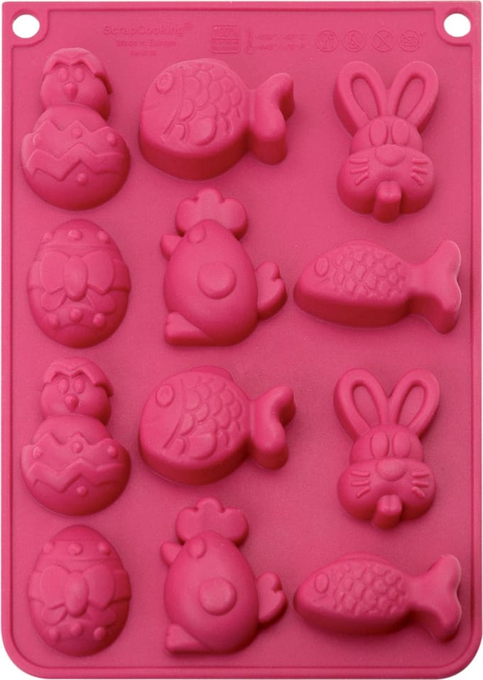 ScrapCooking Siliconen Mal Paaschocolade