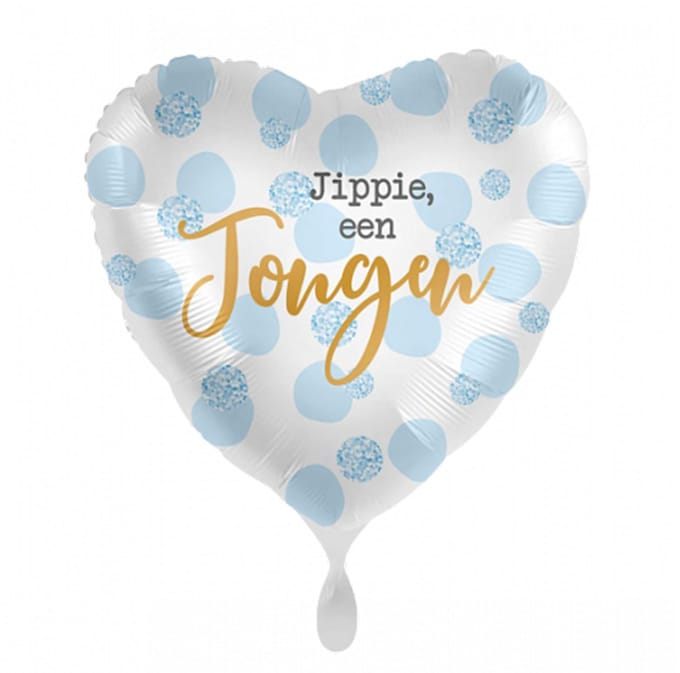 Folieballon - Jippie een Jongen