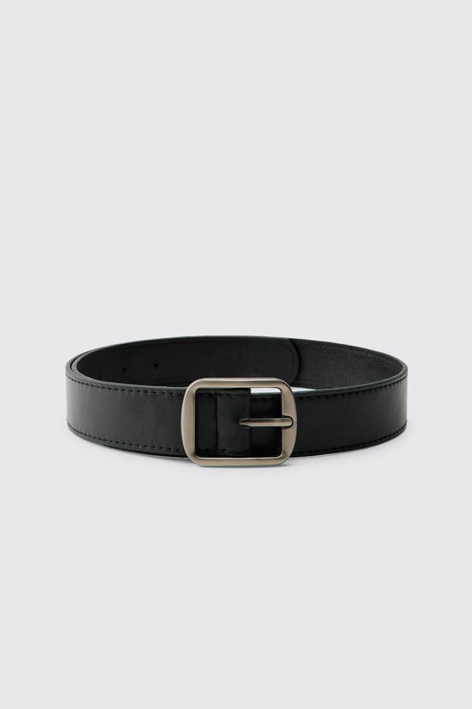 PU Basic Belt | Black | Size Large/XL