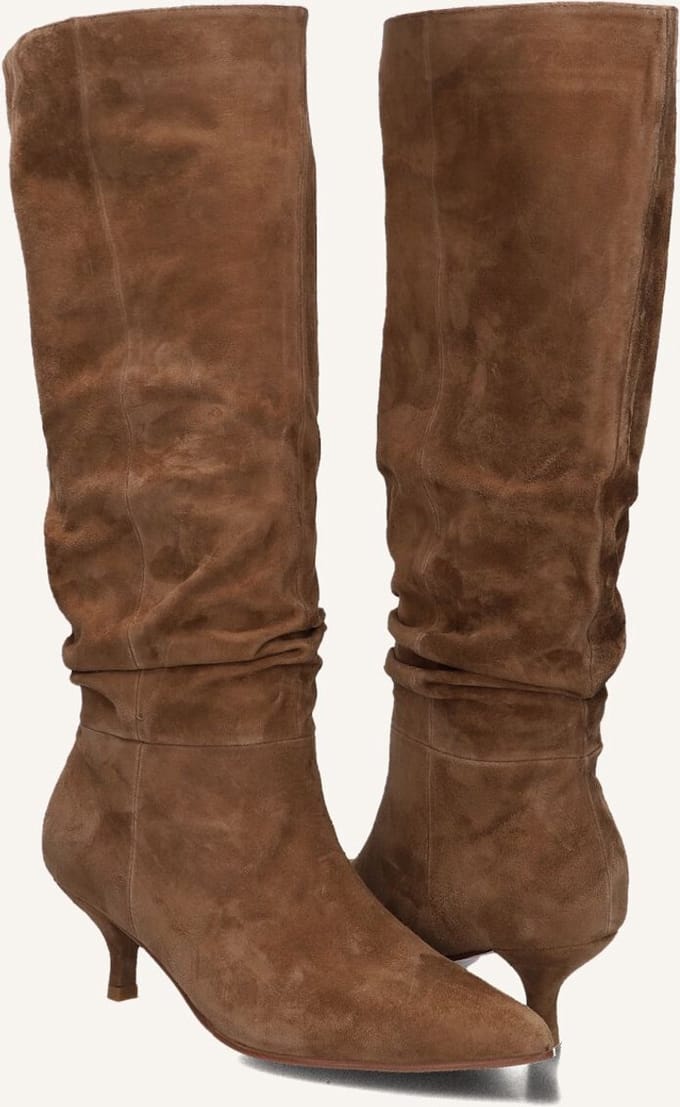 STEFANO LAURAN E25555 Laarzen - Suède - Dames - Bruin - Maat 40