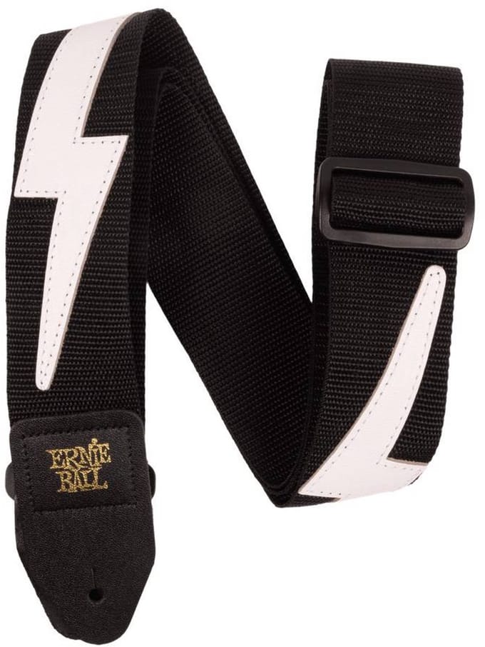 Ernie Ball Premium - Gitaarband - Polypropyleen - White Lightning - Wit