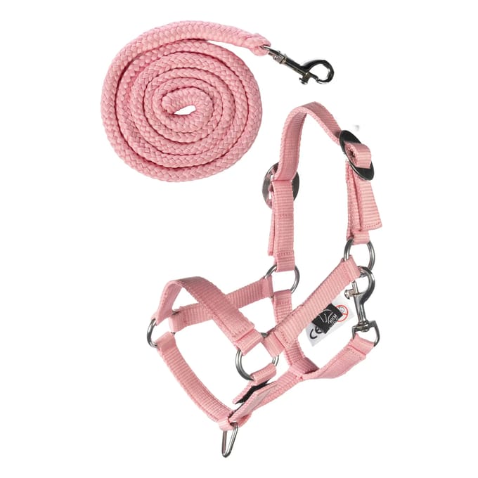 Zadel en longe voor Hobby Horse HKM Kids Basic