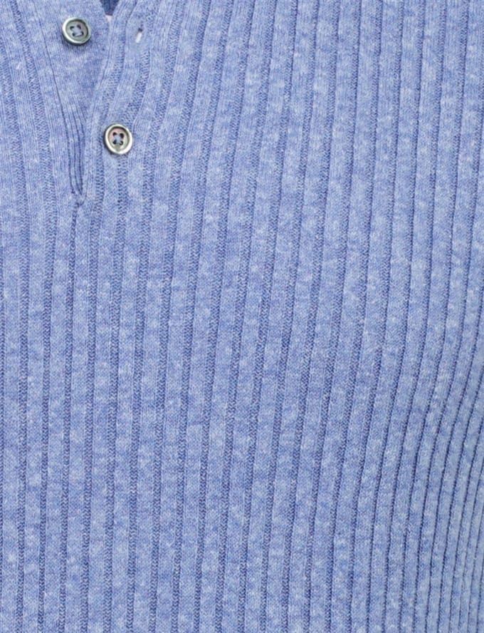 Born With Appetite poloshirt korte mouw blauw
