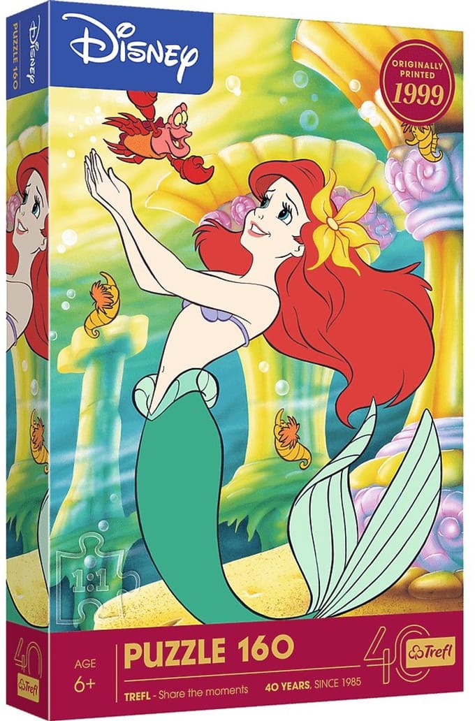 Trefl puzzel Disney Princess - Kleine Zeemeermin - 40 jaar jubileum.
