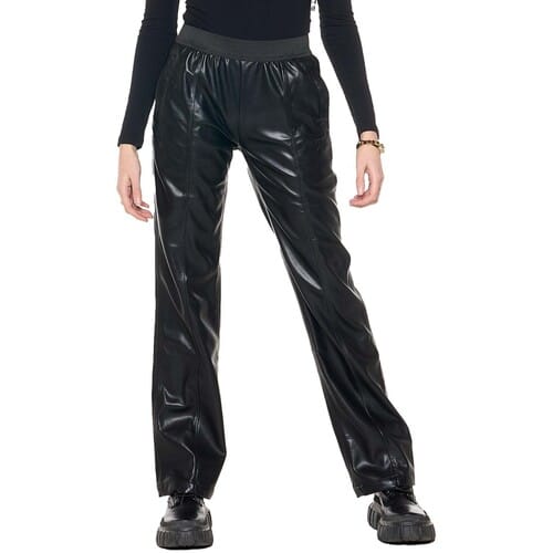 Wijde broeken Leone 1947 Woman Sweatpants Black Ring