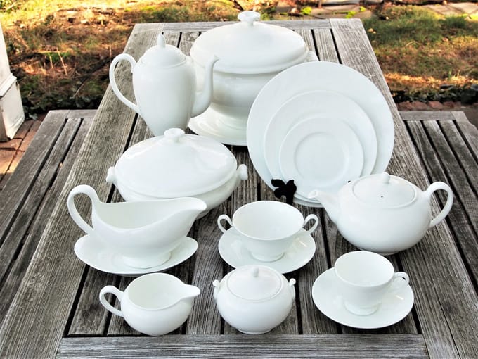 Wedgwood - White - Saladeschaal 25cm - bone china