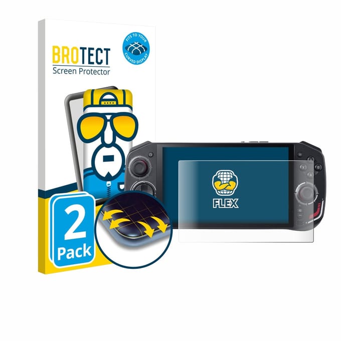 BROTECT - Screenprotector voor Acer Nitro Blaze 7 - Folie Beschermfolie transparant volledig dekking - 2 Stuks