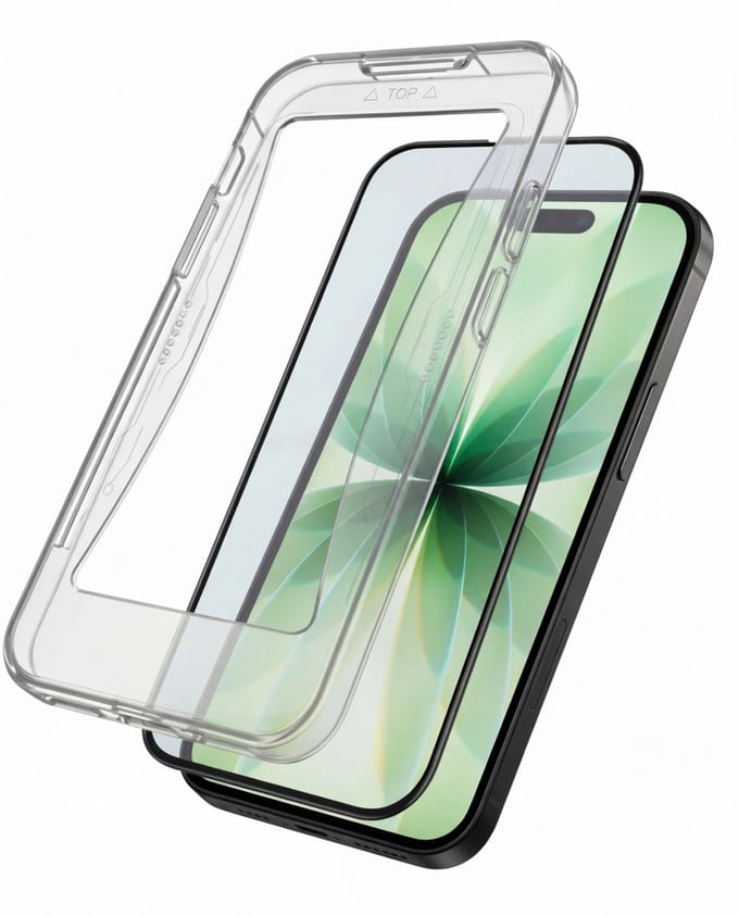 Screenprotector Geschikt voor Apple iPhone 17 - Met Installatie Kit - Beschermglas - Gehard Glas - Tempered Glass - Screen Protector