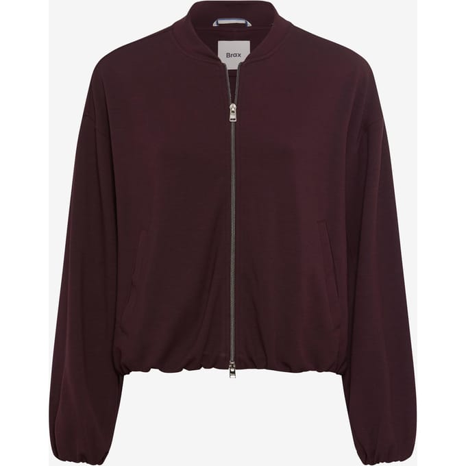 Brax Dames   Style BECKY L blackberry violet, donkerpaars, maat 48