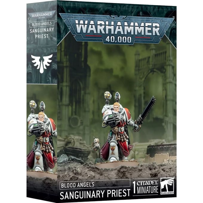 Bordspellen Games Workshop Warhammer 40k - Blood Angels Pretre Sanguinien