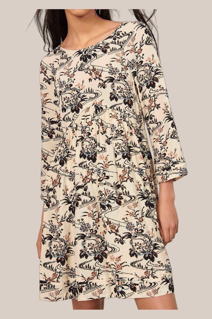 BA&SH Robe Fina Ecru Taglia: M | Abiti Mini Outlet | Donna | Marrone