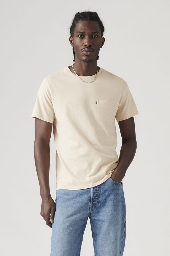 Levi's Classic Pocket Tee Neutral Taglia: S | Magliette basic Outlet | Uomo