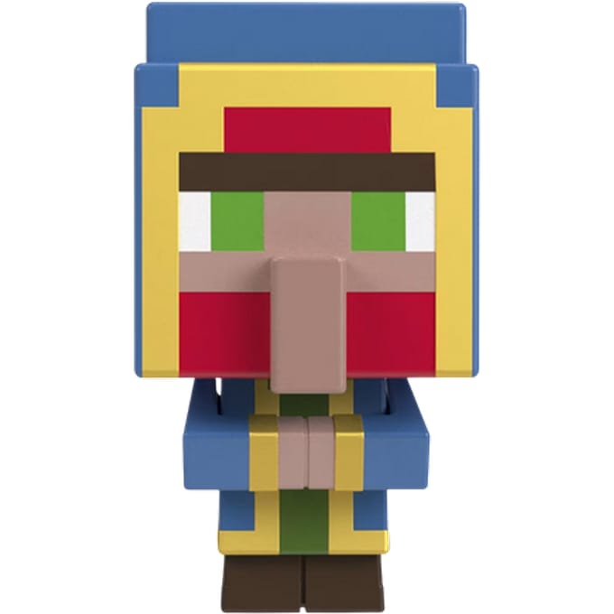 Mattel Minecraft Head Minis Mystery Blind Box Figuur – Assorti