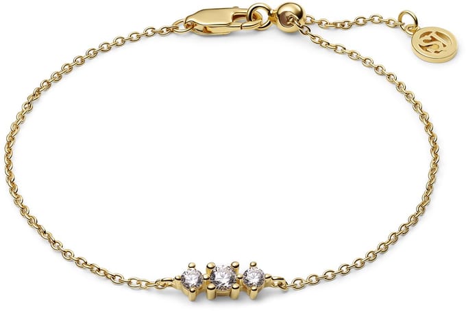 Sif Jakobs Essenza SJ-B2703-CZ-YG - Dames - Armband - Goud - 10 CM