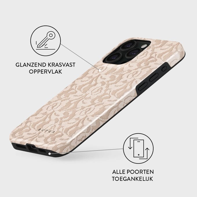 Burga Tough Backcover geschikt voor Apple iPhone 15 Pro - Gone Country