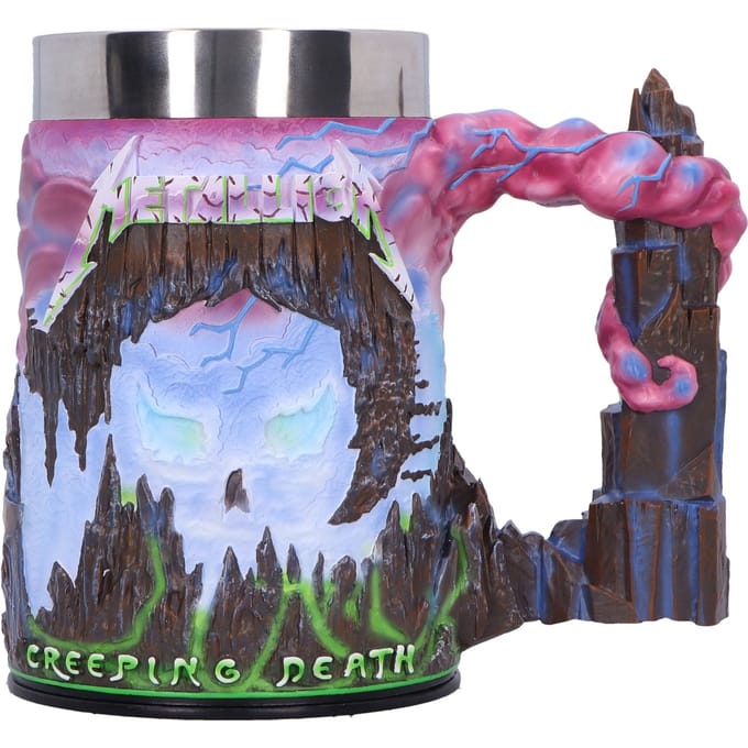 Metallica Creeping Death Unisex Bierkan - meerkleurig - Standard