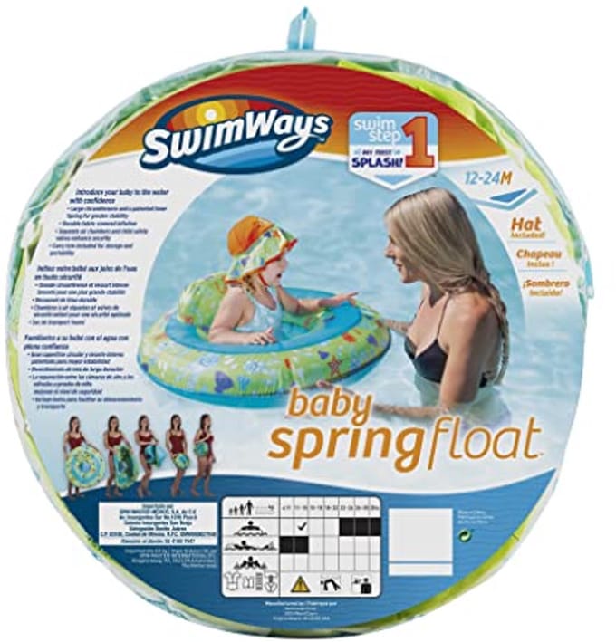 Zwemfloat voor baby's met comfortabele ondersteuning en veiligheid
