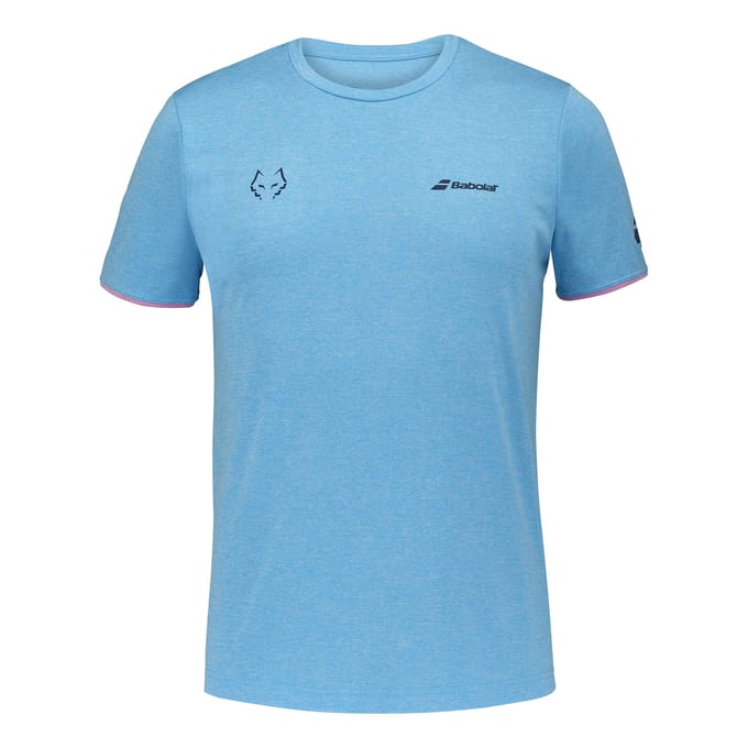 Babolat Crew Neck Lebron T-shirt Heren-turkoois