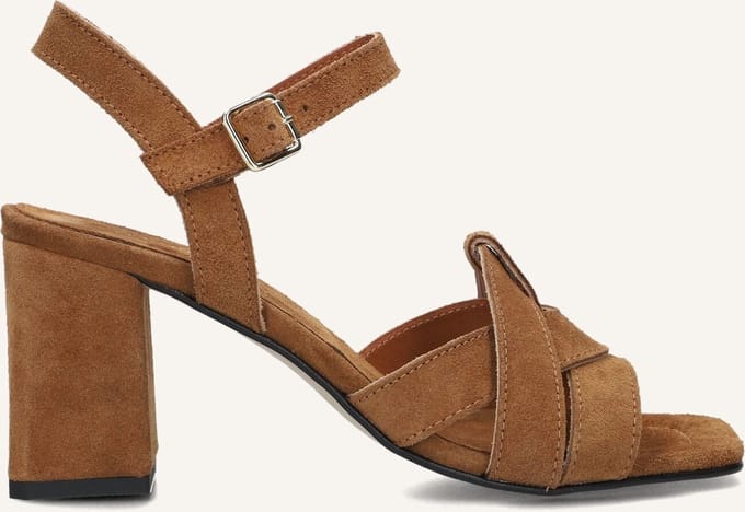 STEFANO LAURAN 25149 Sandalen - Dames - Camel - Maat 40