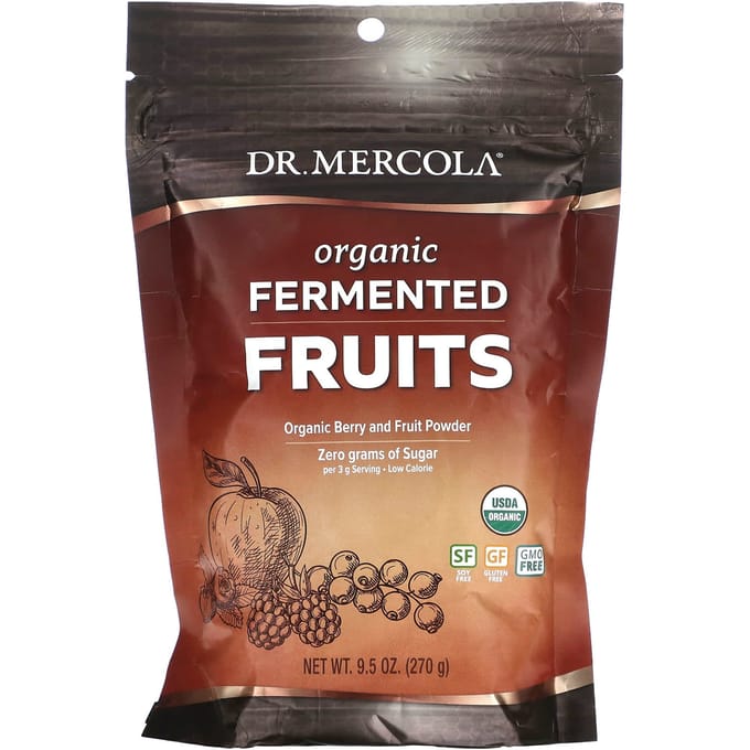 Dr. Mercola, Biologisch Gefermenteerd Fruit, 9,5 oz (270 g)