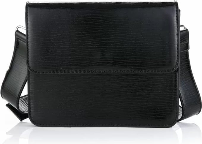 Michelle Bijoux Tas Crossbody Tas Metallic Zwart