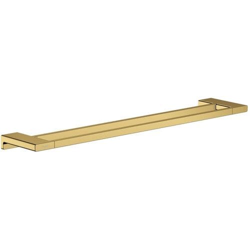 Hansgrohe AddStoris Q handdoekhouder wand dubbel - 65 - goud
