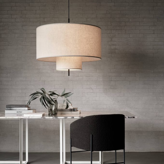 New Works Margin Hanglamp - NewWorksMarginBeige - Ø70 cm